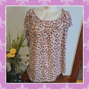 LC Lauren Conrad Blouse Size Xl
